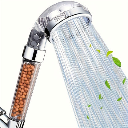 1pc Shower Head, Filter Filtration High Pressure Water Saving Spray Handheld Showerheads for Dry Skin & Hair
