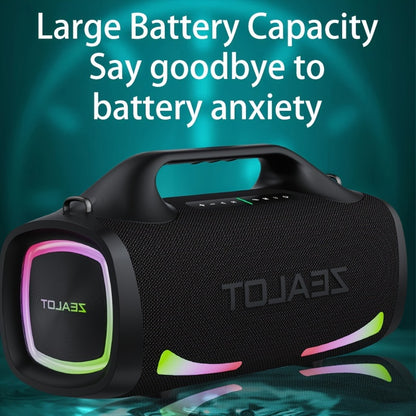 Zealot S79 Wireless speaker, Hifi Sound quality, High Quality, Dual Pairing, Fast ChargingLong Battery Life, 36 Hours Playtime Loud Stereo, Booming Bass. PartyBox. forparty