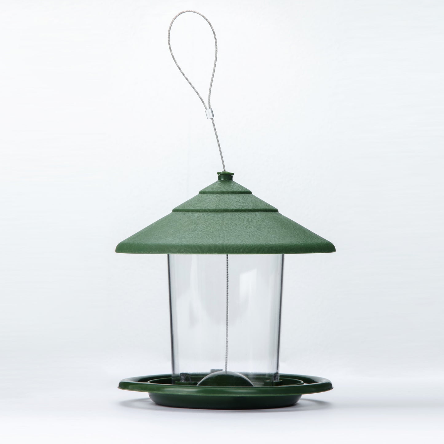 Outdoor Hanging Wild Bird Feeder for Garden and Yard Decoration - Attracts Various Bird Species with Easy-to-Fill Design