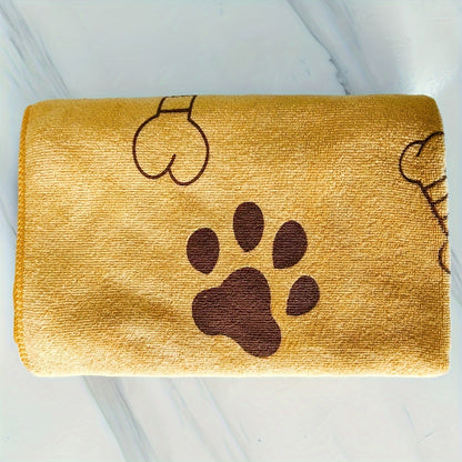 Ultra-Absorbent Microfiber Pet Bath Towel For Dogs & Cats, 69.85cm X 99.06cm, Lint-Free, Quick Dry