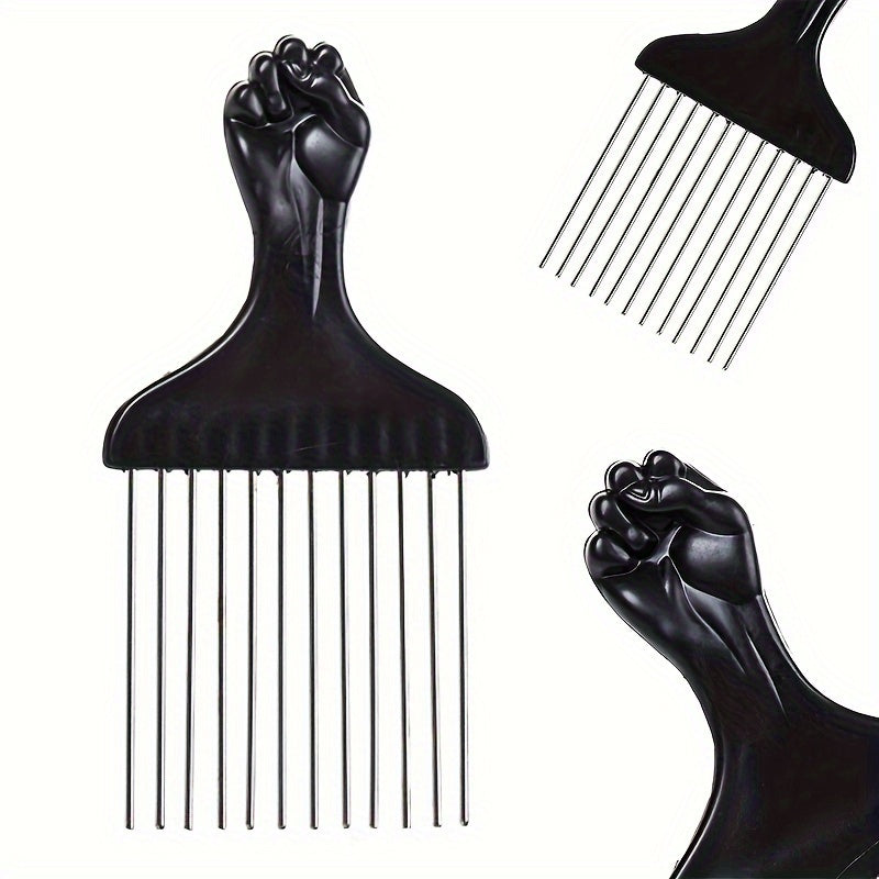 Afro Twist Hair Comb Twist Wave Barber Tool Twist Brush Curl Comb Twist Hair Sponge Twist Wave Curl Brush Comb Twist Hair Coils Comb for Natural Hair Perm comb set, sponge shaped comb, steel needle insertion comb, curling glo