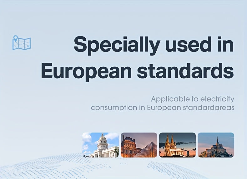 European Plug USB Adapter with 2 USB Ports, 1 C-Shaped Independent Switch, No-Blocking Compact Design, 10A 2500W, Suitable for Home Office Kitchen, Modern Plug Design, Durable Power Outlet