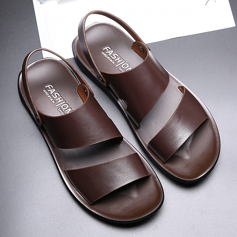Men'S Wide Comfort Slides - Non-Slip Quick-Dry Bathroom, Beach, Gym, Home Slippers - Cushioned Arch Support & Soft PU Sole - All-Season Indoor/Outdoor Sandals for Men & Women - Gym, Spa, Travel - Easy-Clean Slip-On Design, Be