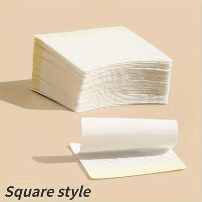 Disposable Eyelash Extension Pads, Non-Waterproof Unscented Tape Sticker for Lash Perming, Tinting, Glue Removal, Fabric Compatible Makeup Beauty Grafting Tools