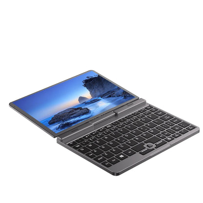 8 Inch Portable Notebook 2-in-1 Laptop and Tablet N100 Quad Cores 12GB RAM Rotatable IPS Screen Metal Body Stock Available