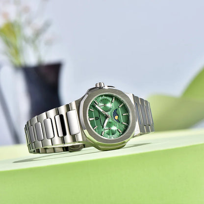 Pagani design 2025new women's watch luxury quartz watch top Sapphire luminous chronograph watch clock complete calendar gift box