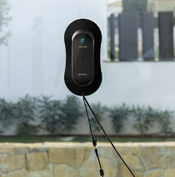 Cecotec Aspirador Limpiacristales Windroid 1090 Double Spray 72 W com aplicação e comando