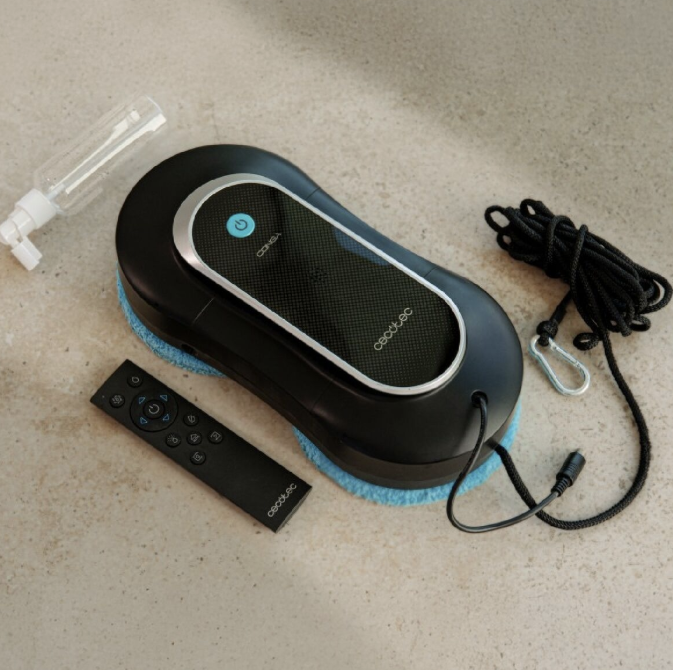 Cecotec Aspirador Limpiacristales Windroid 1090 Double Spray 72 W com app e comando