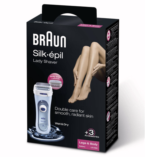 Depiladora Elétrica Braun Silk-épil LS 5160 Legs & Body
