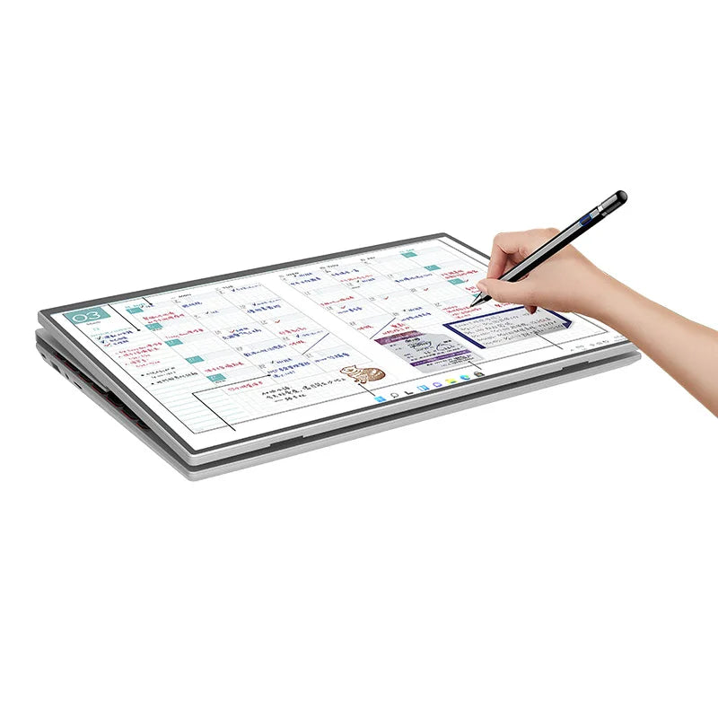 Factory Direct 14-Inch IPS Touch Screen 2-in-1 PC Tablet Light Portable Intel SSD Home Laptop New Cross-Border Wholesale English