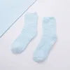 Heart Flanged Flat Women's Socks Rolled Edge Crew Cute Lovely Women's Sleeping Socks Fluffy Bed Sock for Women