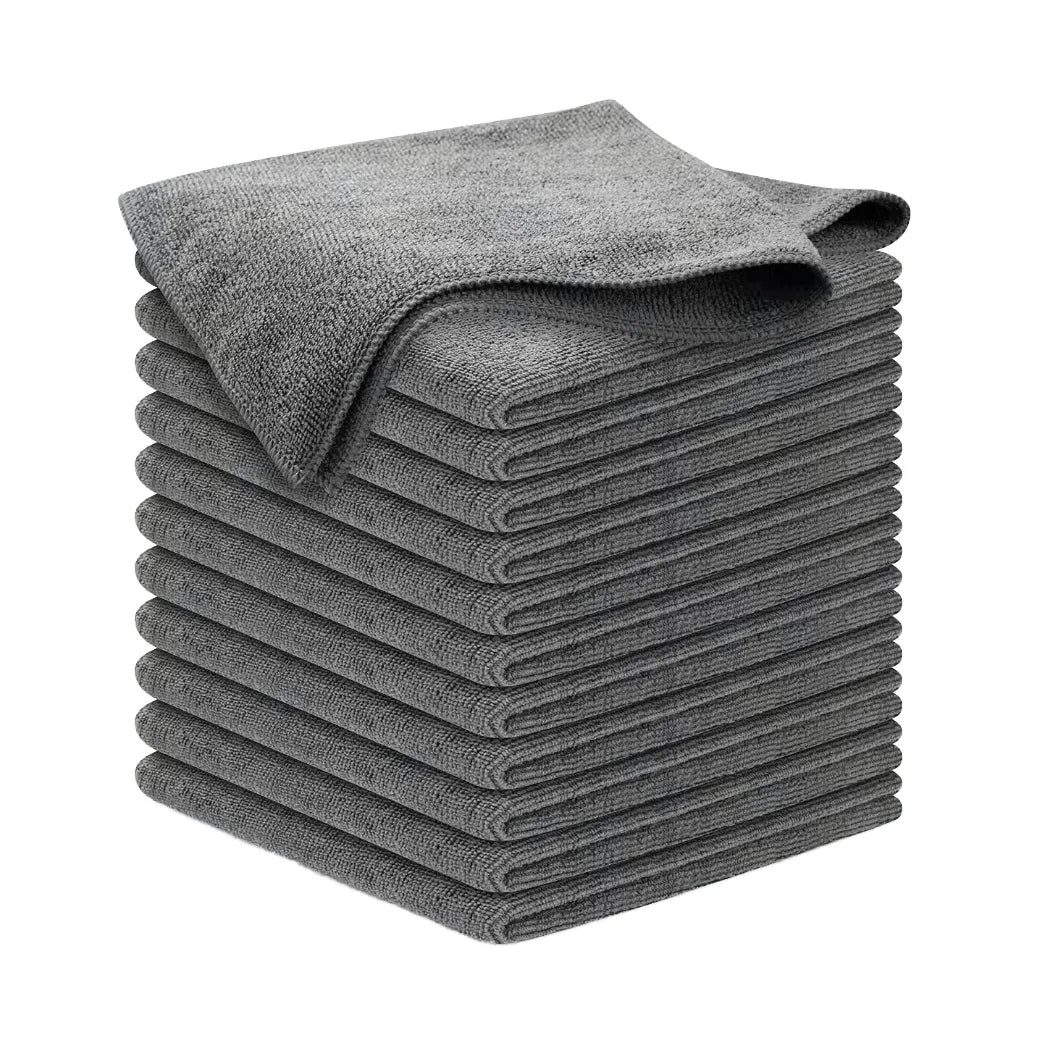 Microfiber Car Cleaning Cloths Quick-Dry Soft Absorbent Towels Lint Free for Cars House Kitchen Window Cleaning