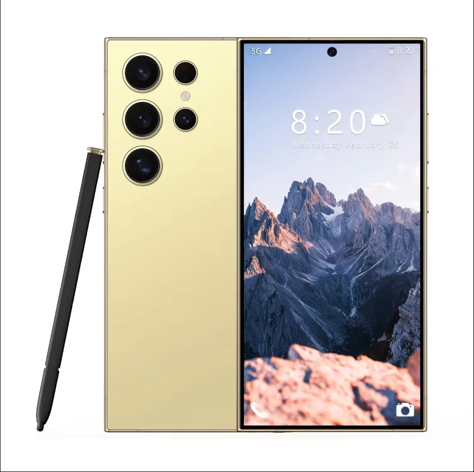 Hot Selling Unlocked 7.3-Inch for Gal Axy S24 Ultra 4G Smartphone 512G Android Phone with 108MP Rear Camera CDMA and LTE Cellula