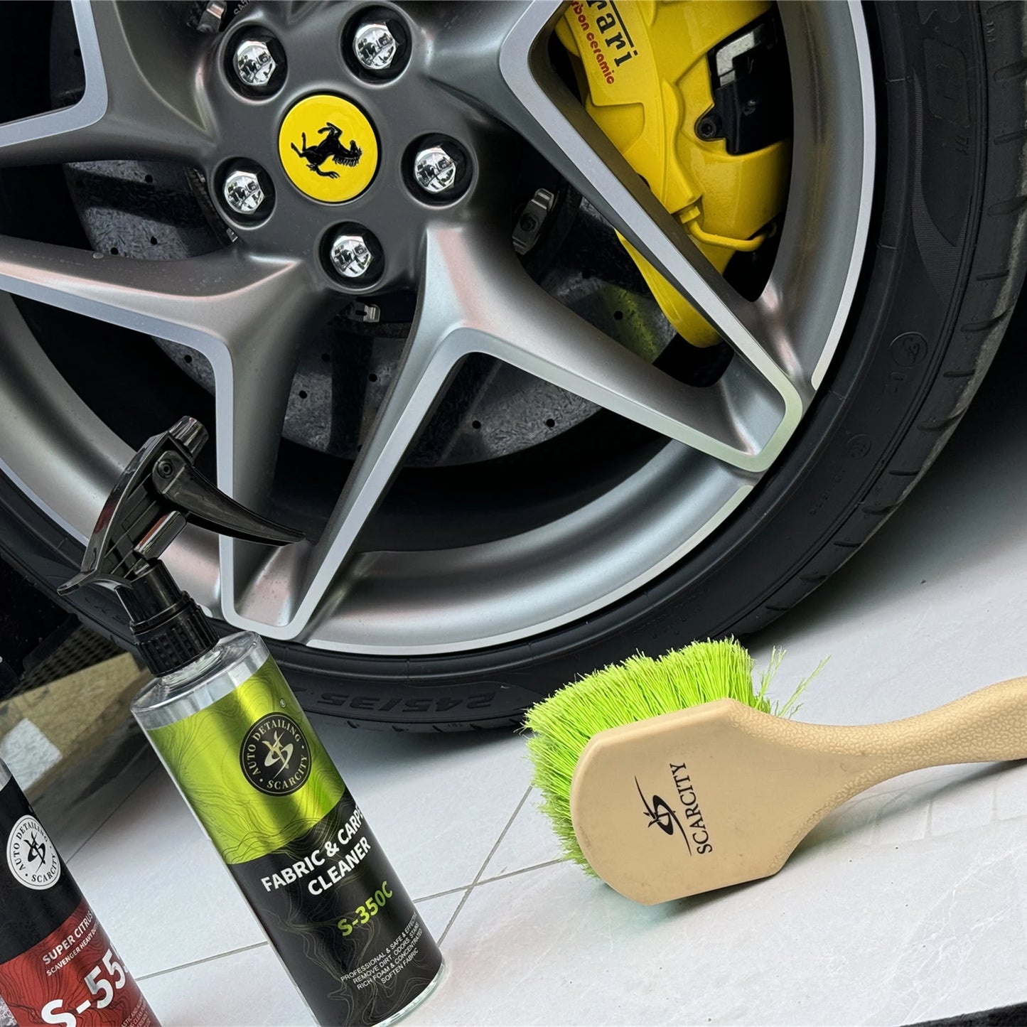 SCARCITY S-350C Foaming Fabric Clean Carpet Upholstery Shampoo