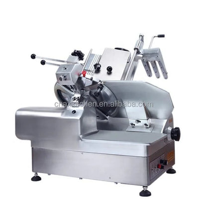 Commercial electric horizontal frozen thin meat slicer machine automatic