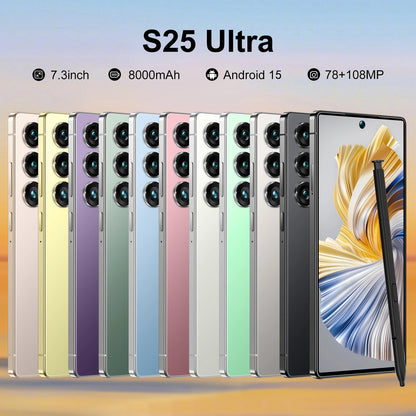 New S25 Ultra 22GB+2TB S25 ultra Smartphone 7.3 Inch 5g Big Screen Android 15 Cell Phone High Quality S25 ULTRA Mobile Phones
