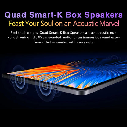 Tablet de alta configuração com ecrã IPS de 10,1 polegadas, preço de venda por grosso OEM, Android 14, processador de dez núcleos, 12 GB de RAM e 512 GB de ROM.