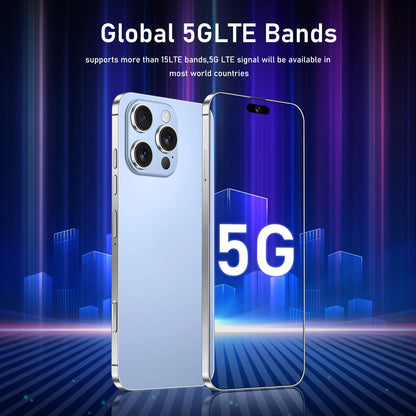 16 Pro Max 5G Smartphones Phone 16 Pro Max 16GB+1TB Smartphone 5G Smartphone 7.3inch Screen