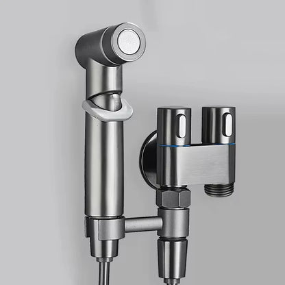 High-quality Factory Direct Wall-Mounted High-Pressure Handheld Bidet Sprayer Gun Set ABS Home Toilet Bathroom