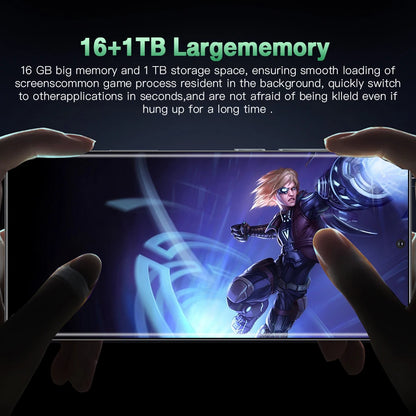 2023 Style Grids China Wholesale Personalizeds23 ultra 6.8inch Dual Sim Card Smartphone 5g Oem Mobile Phone Mobile Phone Galaxie