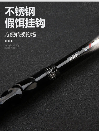 2025 Upgrade Fast Performance Carbon Sea Rod for Carp Fishing New Model with Soft-Tipped Rock & Rubber Handle for Bottom Fishing