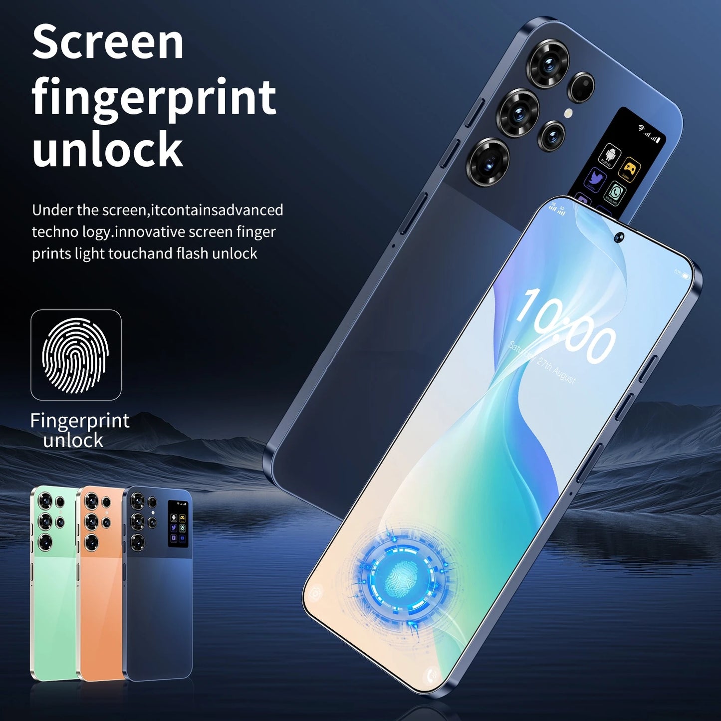 Real high quality 22+1tb s25 ultra smartphone best selling android 15phone cheap 7.3inch s25 ultra smart phone
