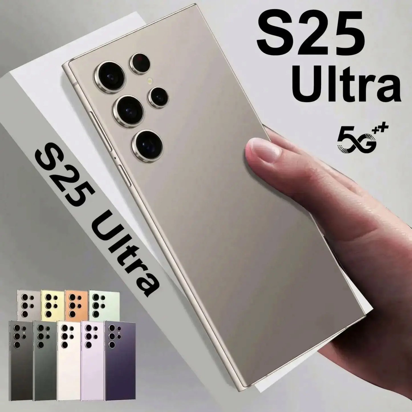 2025 New Original S25 ultra 5G Cellphone Android14 6.8inch Dual SIM Smartphone 16GB+1TB High Quality Mobilephone