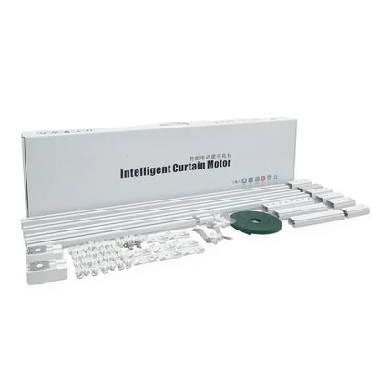 GE82TY Modern Home Electric Motorized Curtain Kit Digital Silent Aluminum Alloy Motorized Curtain Track Set for Indoor Use Wifi