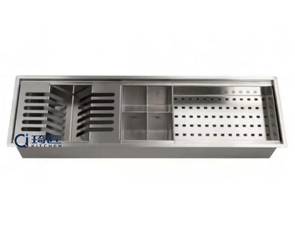 Over the Sink Dish Drying Rack Workstation Sink Kitchen Sink Essentials Kitchen 18 Gauge Stainless Steel for New Home Modern