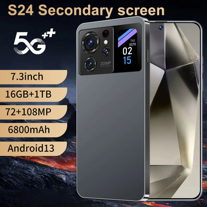 2024 New Tecno Camon 20 Pro 5G S24 Smartphone 6.7 Inch HD Android 13.0 Screen 108MP Rear 16GB+1TB Memory 3/4G Connectivity