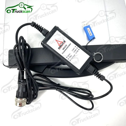 For deutz SerDia Truck Diagnose Kit for deutz Engine Communicator deutz Decom Diagnostic Scanner Tool +CF53 Laptop Toughbook