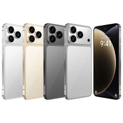 2025 New Arrival Original I17 17 Pro Max 5G Smartphone 144Hz 7.3 Display 108MP Rear Camera 16GB+1TB Storage Deca Core MTK