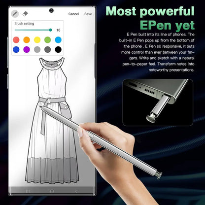 2023 Style Grids China Wholesale Personalizeds23 ultra 6.8inch Dual Sim Card Smartphone 5g Oem Mobile Phone Mobile Phone Galaxie