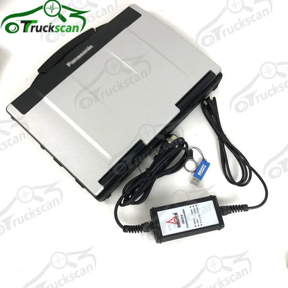 For deutz SerDia Truck Diagnose Kit for deutz Engine Communicator deutz Decom Diagnostic Scanner Tool +CF53 Laptop Toughbook