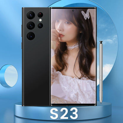 Galaxys23  Ultra 5G Smartphone New Original 16GB 512GB DECA Core with Stylus 7.2in LCD Android 12 S23 Ultra 5g
