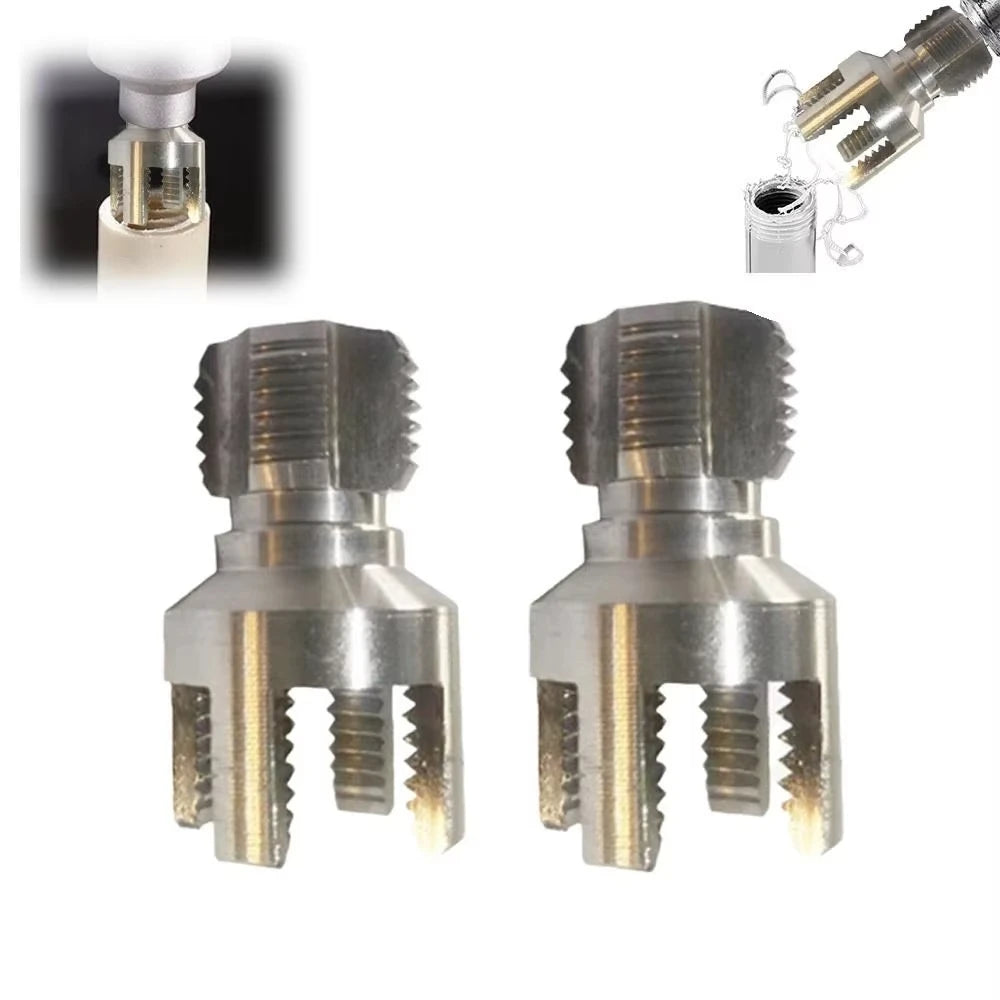 6 Points Pvc Pipe Threader Kit Internal and External Thread Fast Thread Tap Pipe Threader Water Pipe Tapping Tool