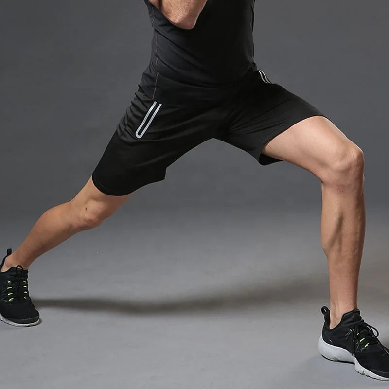 New Design Shorts for Men Gym Fitness Running Shorts for Men Professional Bodybuilding Training Shorts Sport Custom