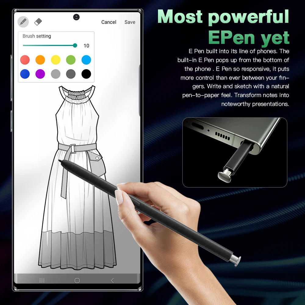 Smartphone S23 Ultra de 6,8 polegadas com Android 8.1, processador quad-core, ligação LTE, ecrã HD e 3+64 GB de armazenamento a um preço acessível.