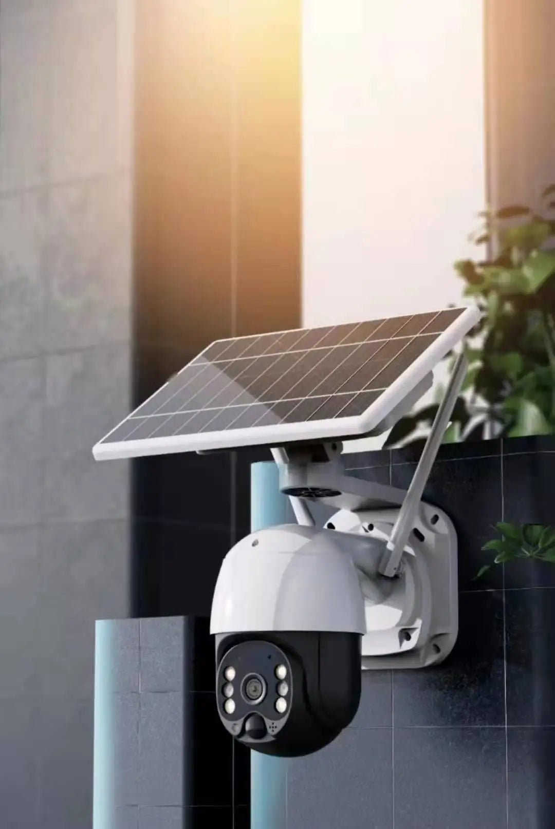 ICSEE 4MP 4G Wifi Outdoor Solar Camera CCTV Powered Wireless 4G PTZ Camera Solar Panel 4G ICSEE Wifi Security Camera