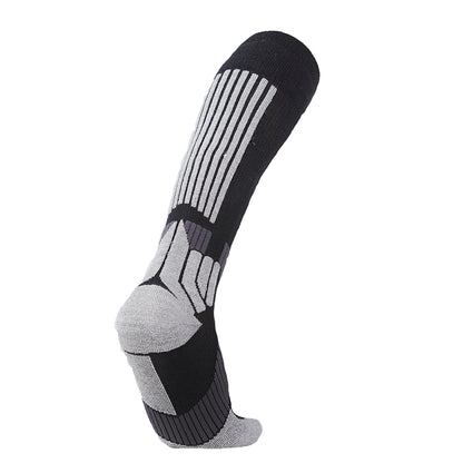 Merino Wool Socks Thermal Hiking Socks Non-slip Shock-absorbing Sports Winter Warm Men Terry Ski Socks