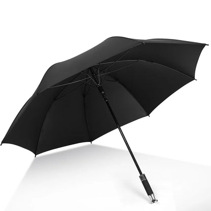 Manufacturer Wholesale 27 Inch Luxury Golf Umbrella Straight Pattern Large Windproof Custom Logo Branded Promotional Umbrella
