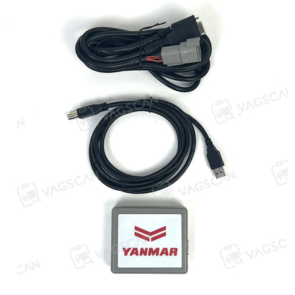 Toughbook CF-19 CF19 with Excavator Diagnostic Adapter Test Equipment for Yanmar Excavator Diagnostic Tool