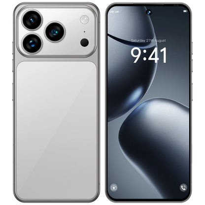2025 New Arrival Original I17 17 Pro Max 5G Smartphone 144Hz 7.3 Display 108MP Rear Camera 16GB+1TB Storage Deca Core MTK