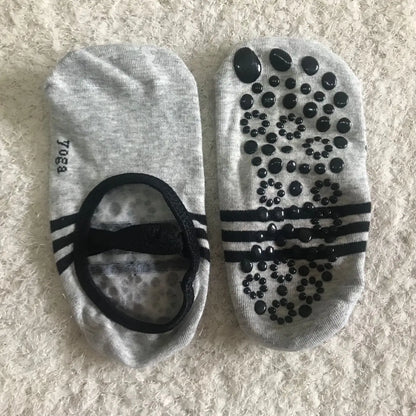 Factory Price Yoga Socks for Elegant Women Ballet Dance Barefoot Workout Cotton Socks