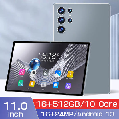 S23 Ultra 10-Inch Android Tablet for Kids Full Netcom 16+512GB Dual Card Learning Education Tablet 4G Call Factory Direct Sales