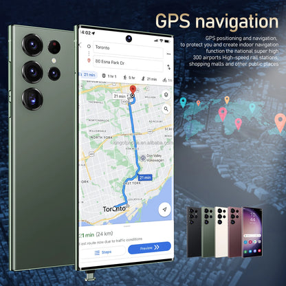 Hot Selling Unlocked 7.3-Inch for Gal Axy S24 Ultra 4G Smartphone 512G Android Phone with 108MP Rear Camera CDMA and LTE Cellula