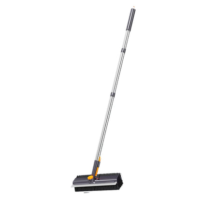 Adjustable Full Surface Broom for Pet Hair Removal Magic Carpet Brush Silicone Rubber Bristle Household Window Cleaning Product