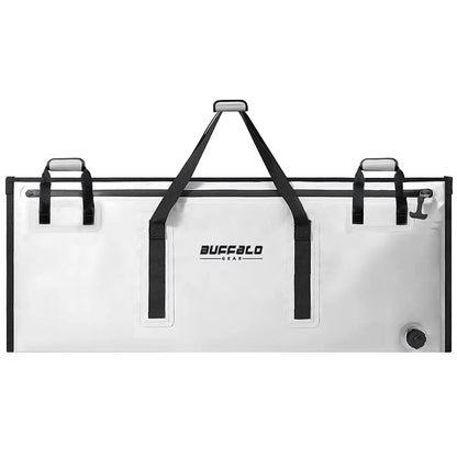 Buffalo Gear Insulated Fish Cooler Bag 40*18in Waterproof Zip Fishing Kill Keep Ice Cold Fresh Portable Custom Fish Cooler Bag