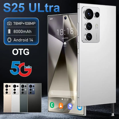 S25 Ultra 5G Smartphone Original Condition Guaranteed with Advanced Face Recognition