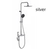 High Quality Full Brass Piano Key Shower Shower Set Bathroom With Airbrush Bathtub Shower Faucet